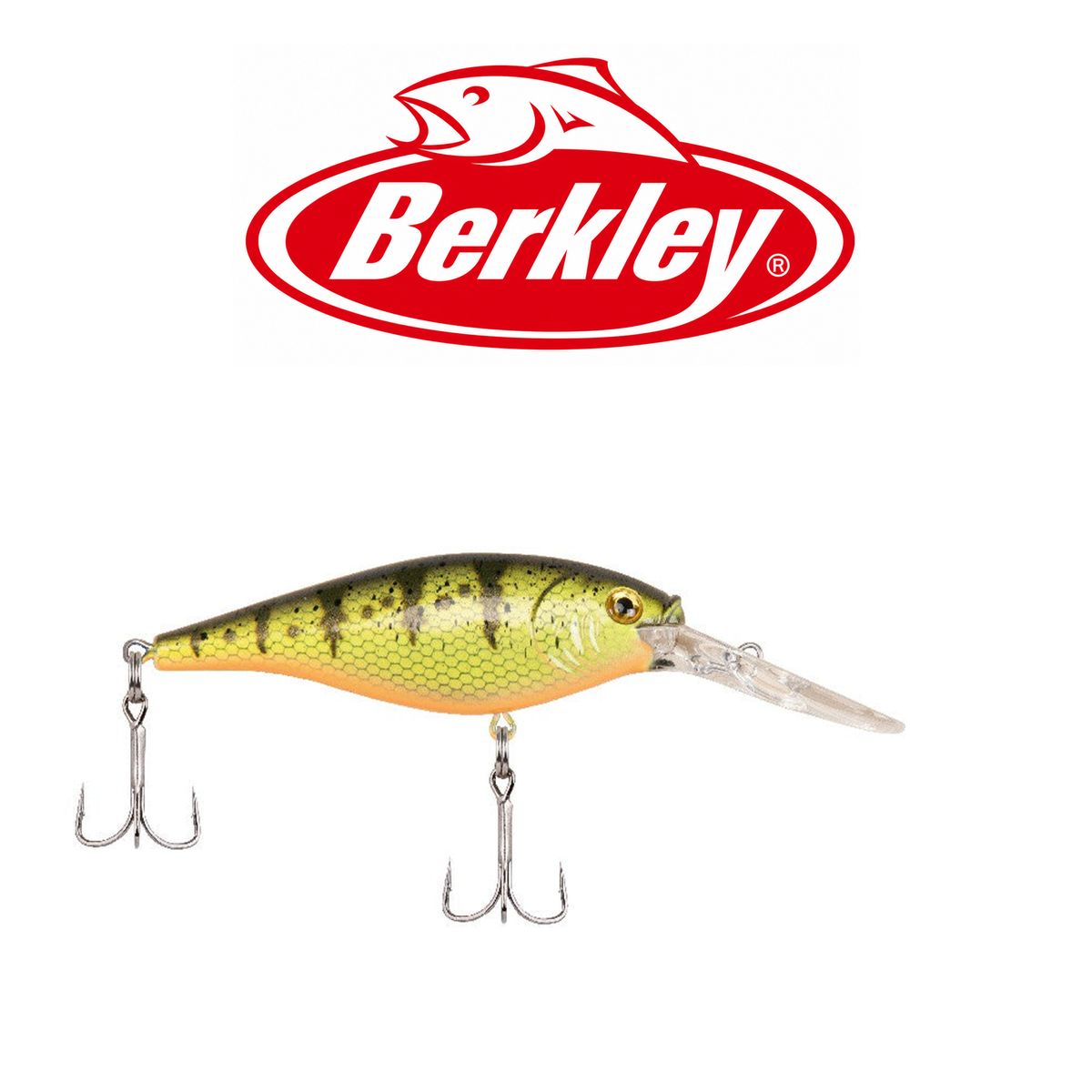 Berkley Flicker Shad FFSH5M Premium Crankbait Fishing Lure