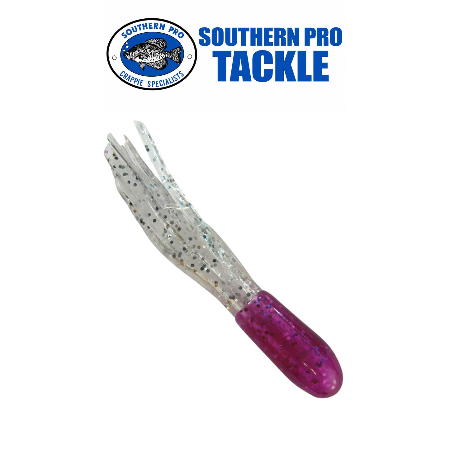 Southern Pro Lit'l Hustler Tubes Crappie & Panfish Soft Bait