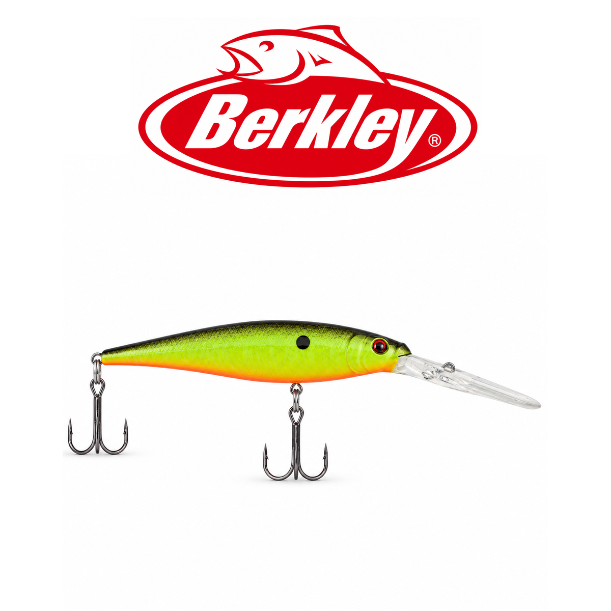 Berkley Flicker Minnow 3" 1/4 oz Diving Crankbait Fishing Lure