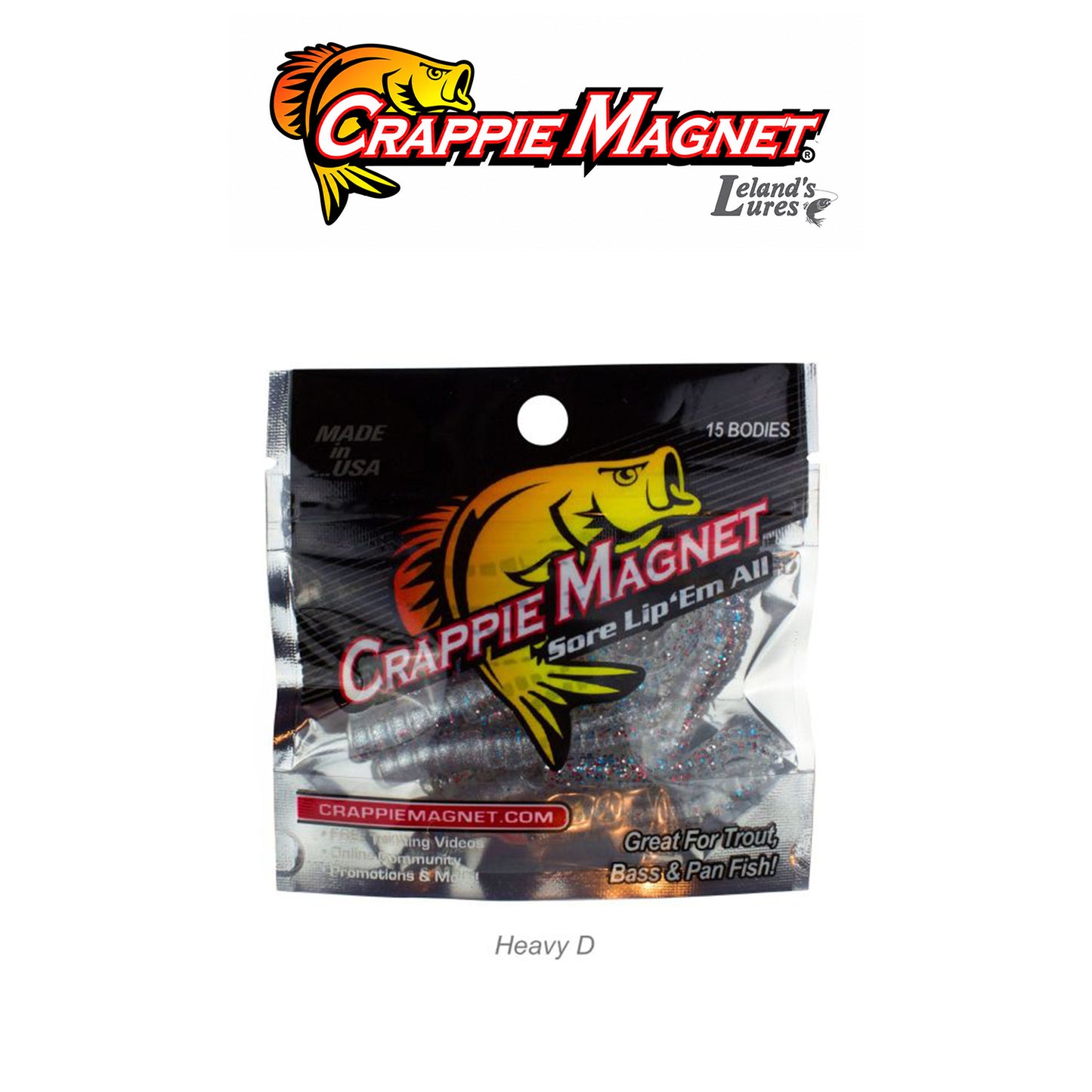 Crappie Magnet 15 Piece Body Packs