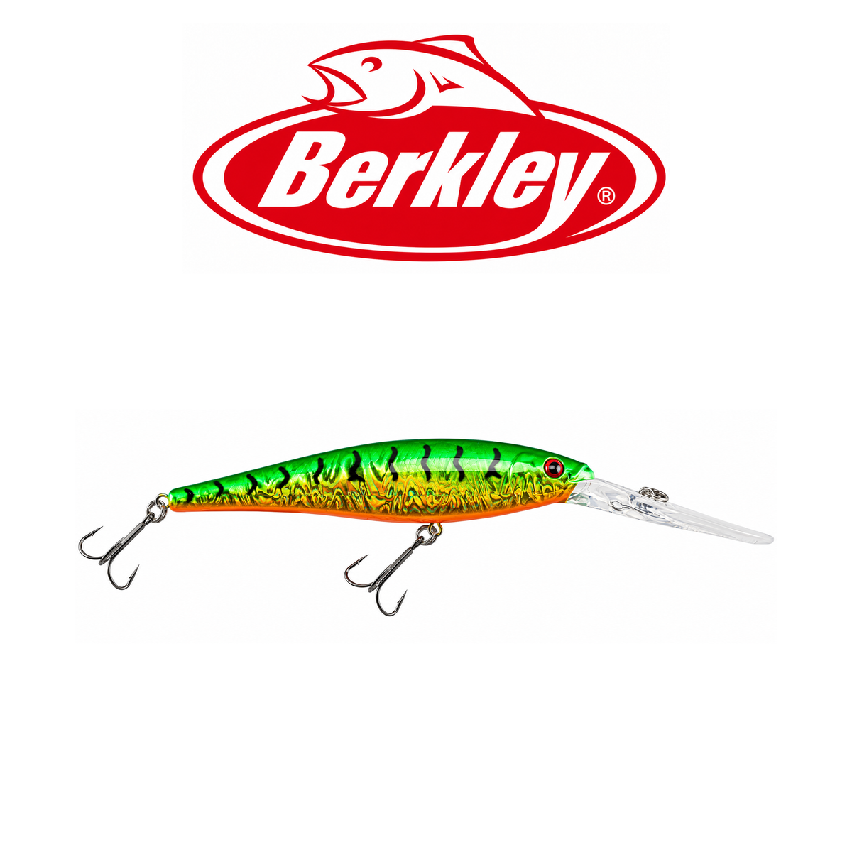 Berkley Flicker Minnow 3" 1/4 oz Diving Crankbait Fishing Lure