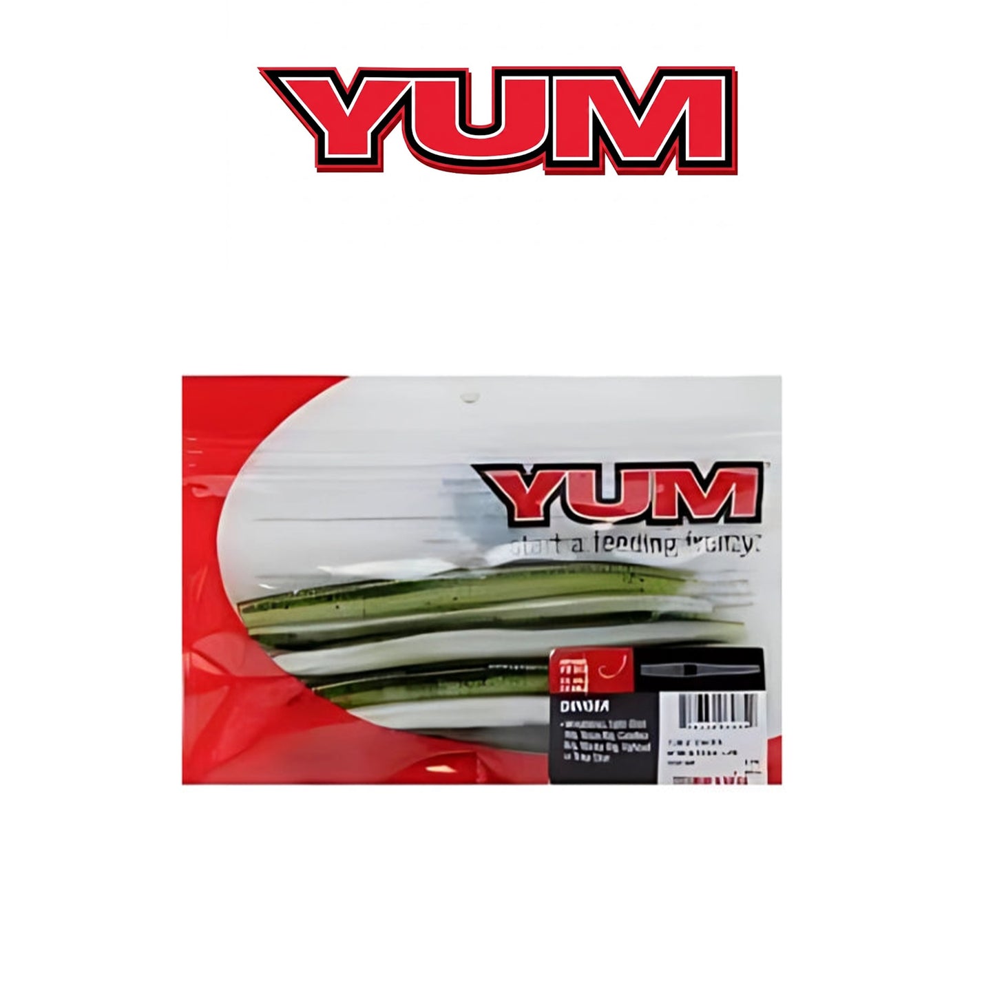 YUM 5" Dinger Soft Plastic Stick Bait