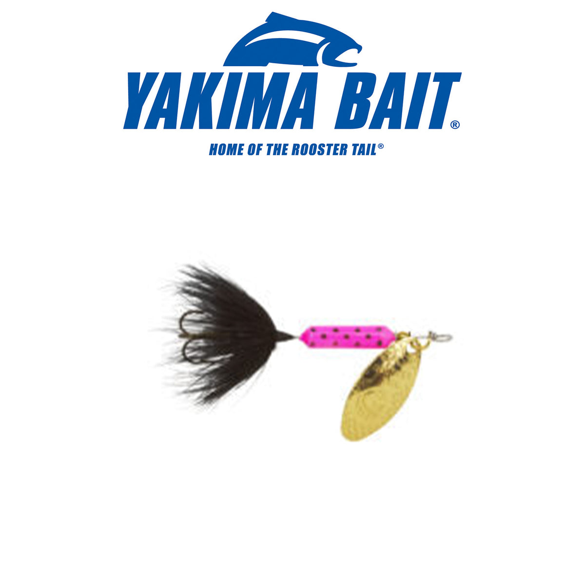 Yakima Bait Worden’s Original Rooster Tail 206 1/16 oz Premium Inline Spinner