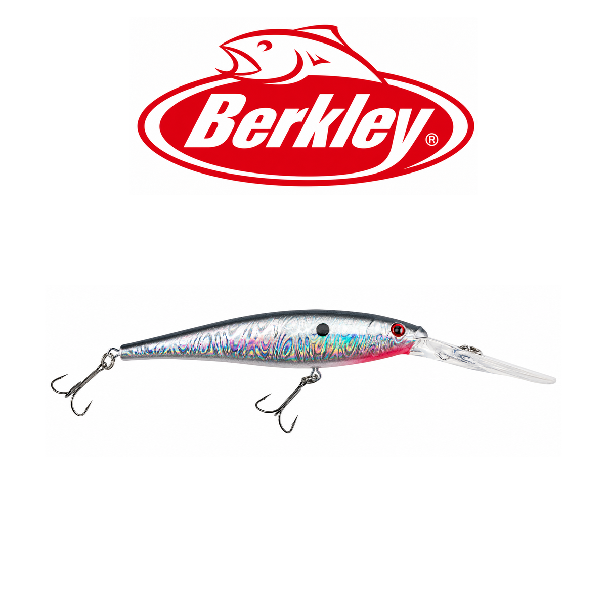 Berkley Flicker Minnow 3" 1/4 oz Diving Crankbait Fishing Lure