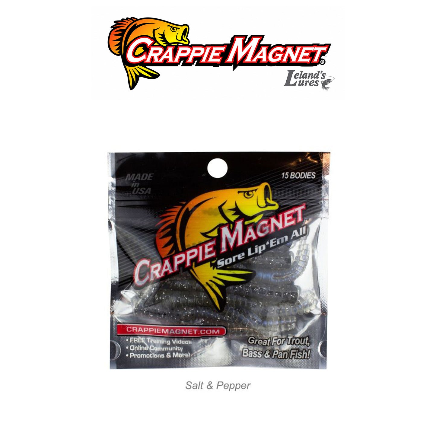 Crappie Magnet 15 Piece Body Packs