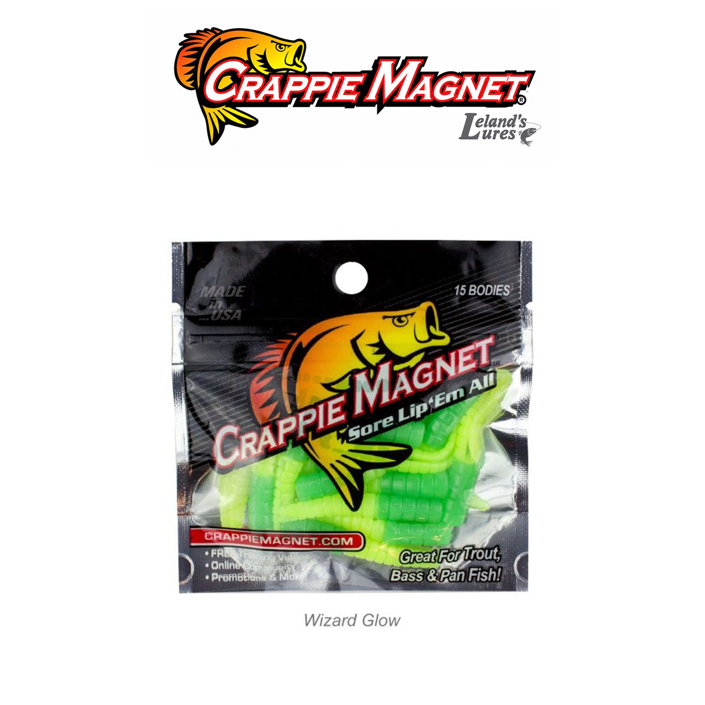 Crappie Magnet 15 Piece Body Packs