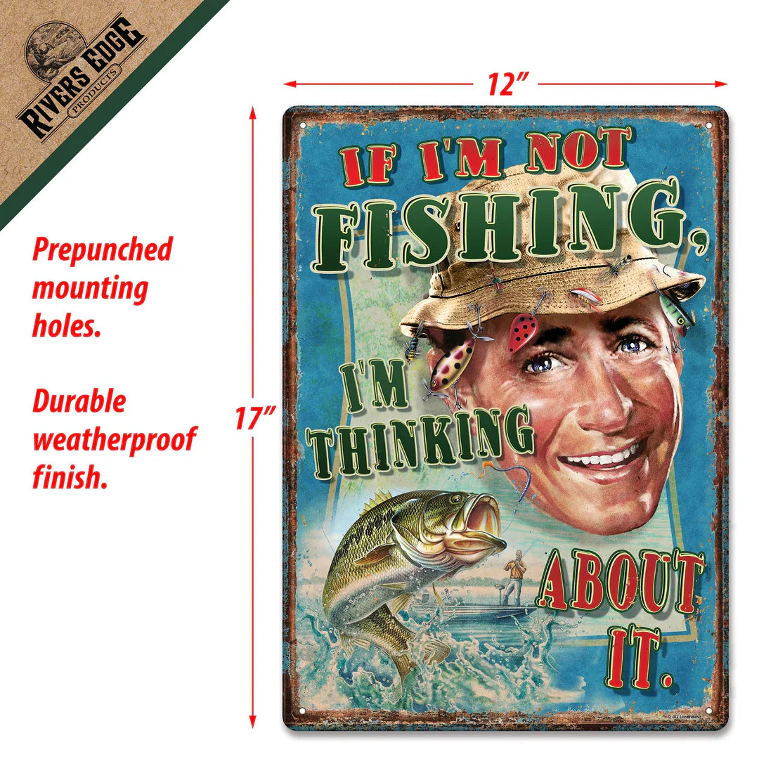 12" x 17" Tin Sign