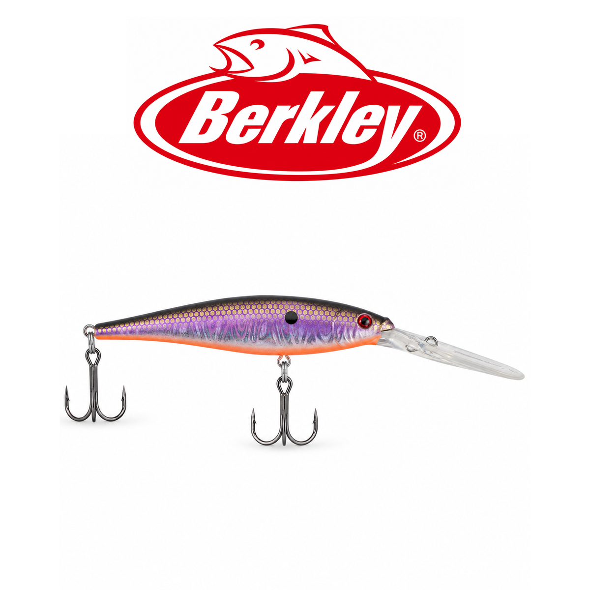 Berkley Flicker Minnow 3" 1/4 oz Diving Crankbait Fishing Lure