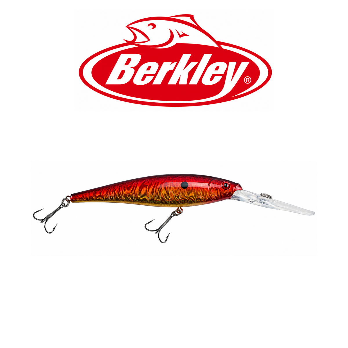 Berkley Flicker Minnow 3" 1/4 oz Diving Crankbait Fishing Lure