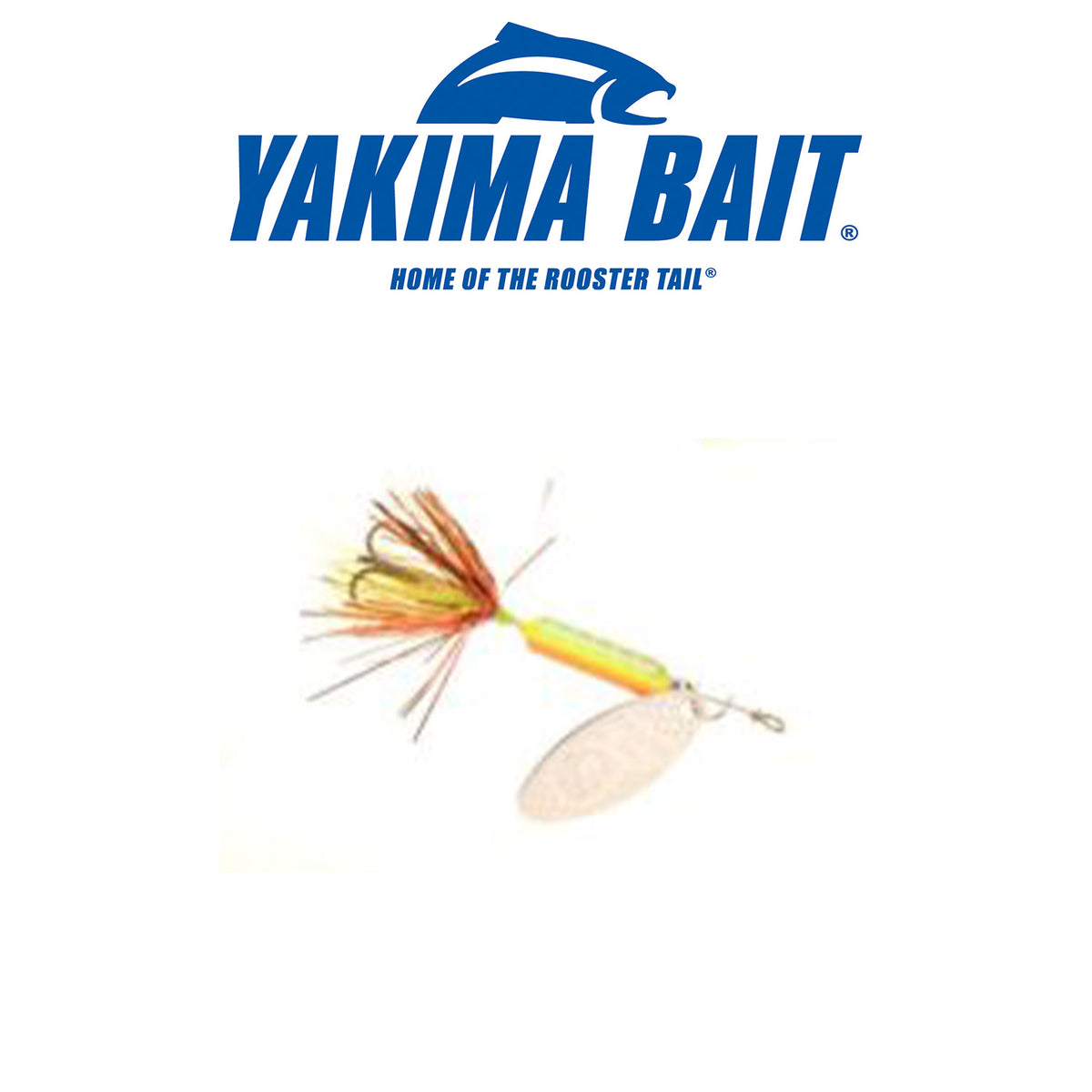 Yakima Bait Worden’s Original Rooster Tail 206 1/16 oz Premium Inline Spinner