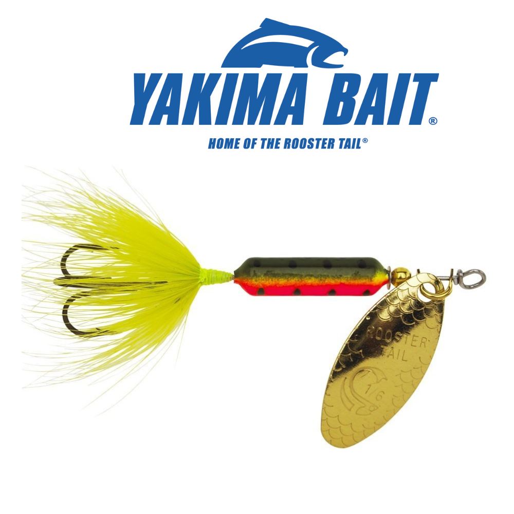 Yakima Bait Worden’s Original Rooster Tail 210 Series 1/6 oz Fishing Lure