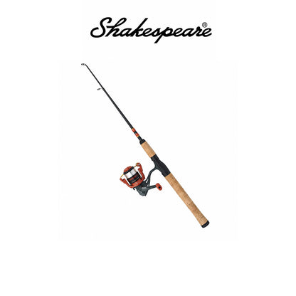 Shakespeare Crusader™ Spinning Combo Size 30 Ambidextrous 5.2:1 Gear Ratio 6' - 7' 2-Piece Medium Rod 6-12 lb Line Rating