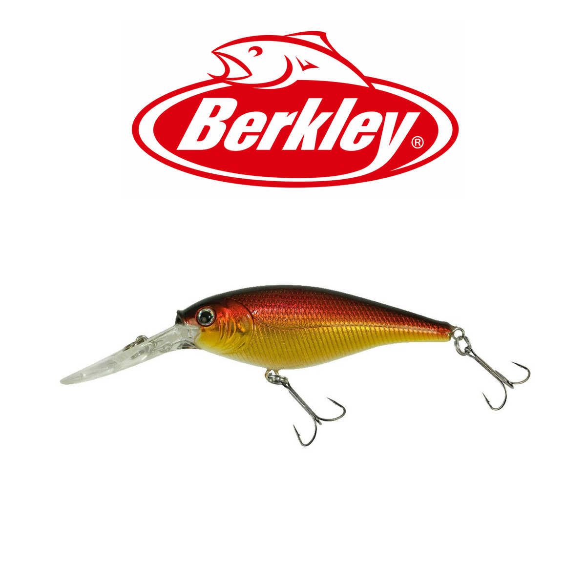 Berkley Flicker Shad FFSH9M Premium Diving Crankbait – High-Performance Walleye & Freshwater Lure
