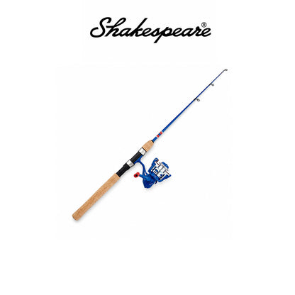Shakespeare Contender™ 7' 2-Piece Medium Spinning Combo, Size 35 Reel, 6-12 lb Line Rating, 5.2:1 Gear Ratio, Ambidextrous