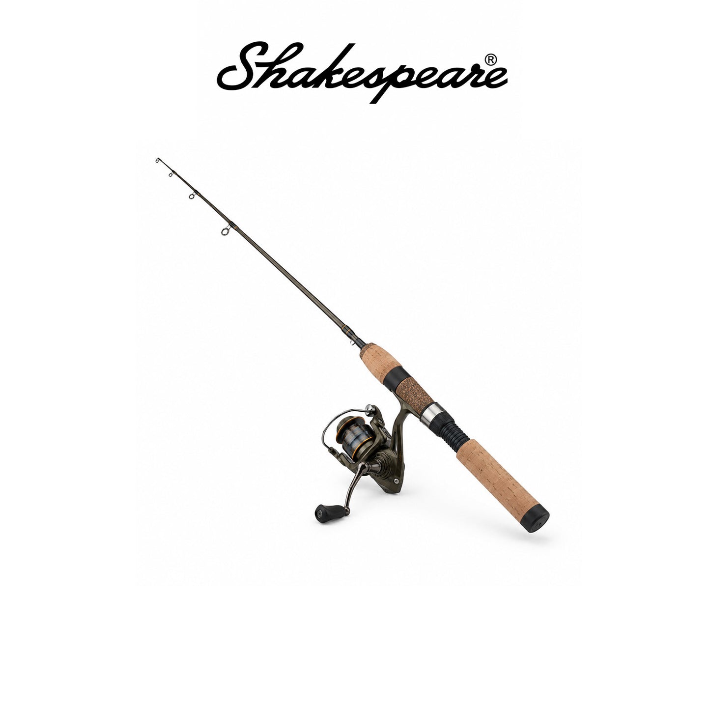 Shakespeare Wild 2-Piece Spinning Combo | 5'6"–10'6" Lengths | Size 25, 30 and 40 Reel Options