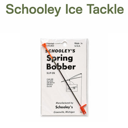 Schooley’s #19 Steel Spring Bobber with Bright Orange Tip