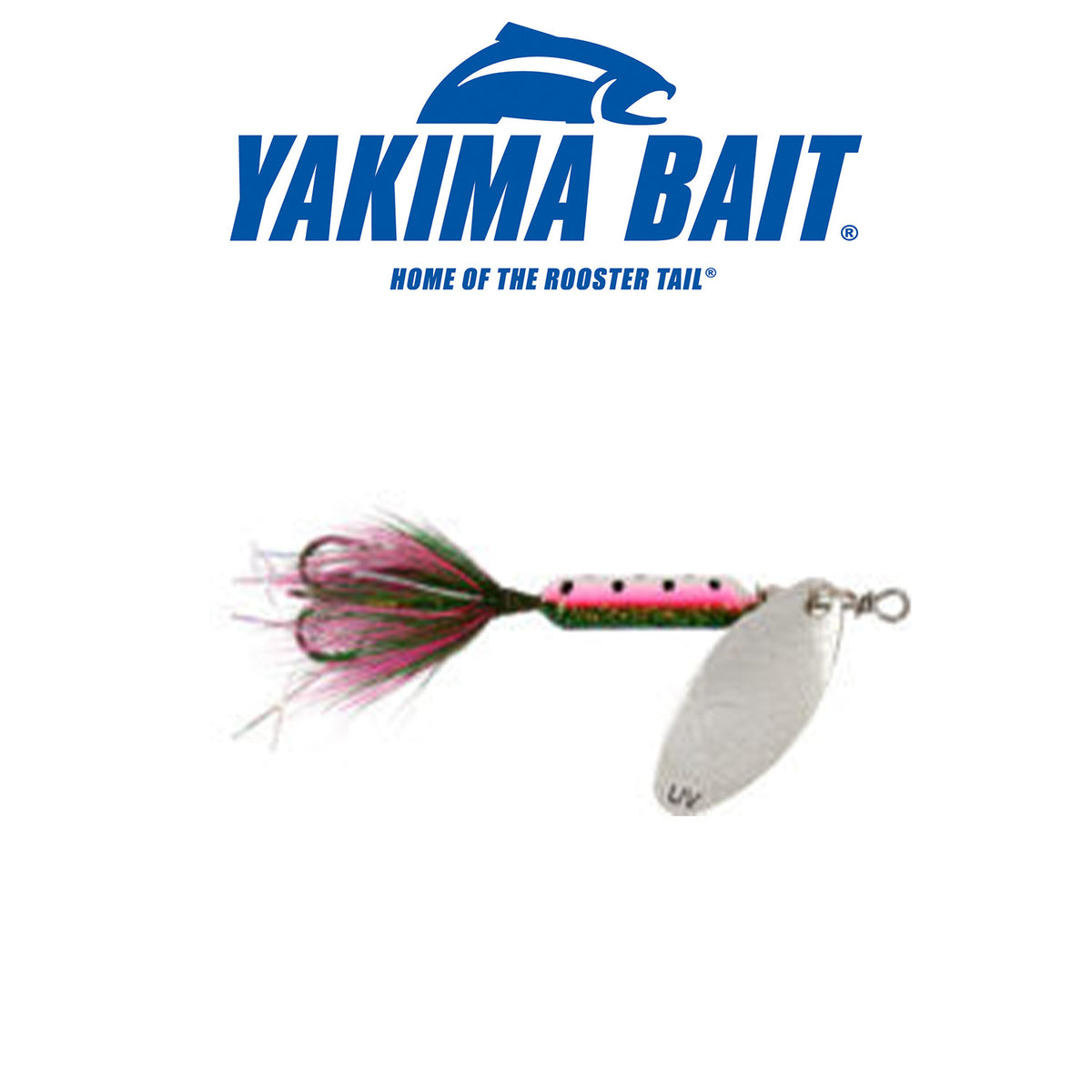 Yakima Bait Worden’s Original Rooster Tail 206 1/16 oz Premium Inline Spinner