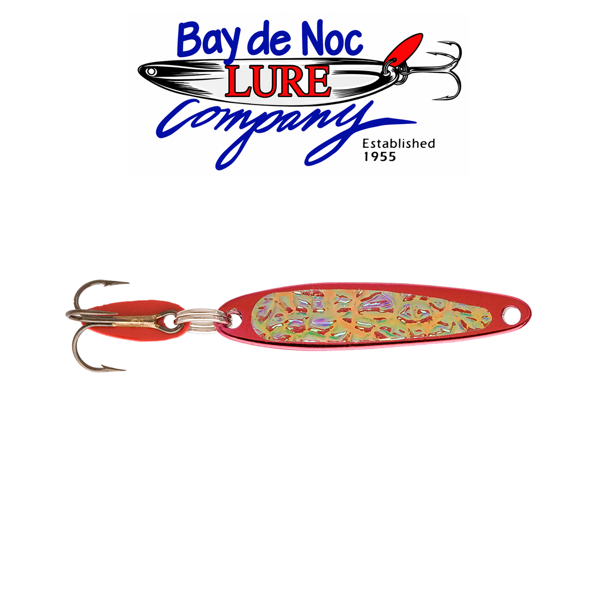 Bay de Noc Swedish Pimple 1/5 oz 3SP Fishing Lure