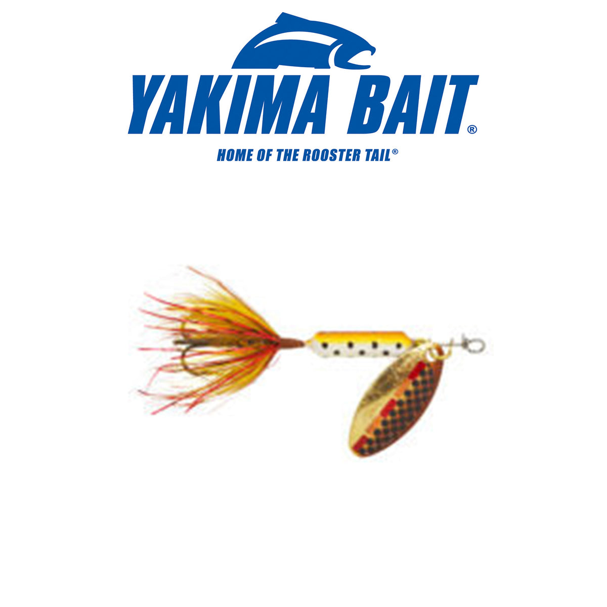 Yakima Bait Worden’s Original Rooster Tail 206 1/16 oz Premium Inline Spinner