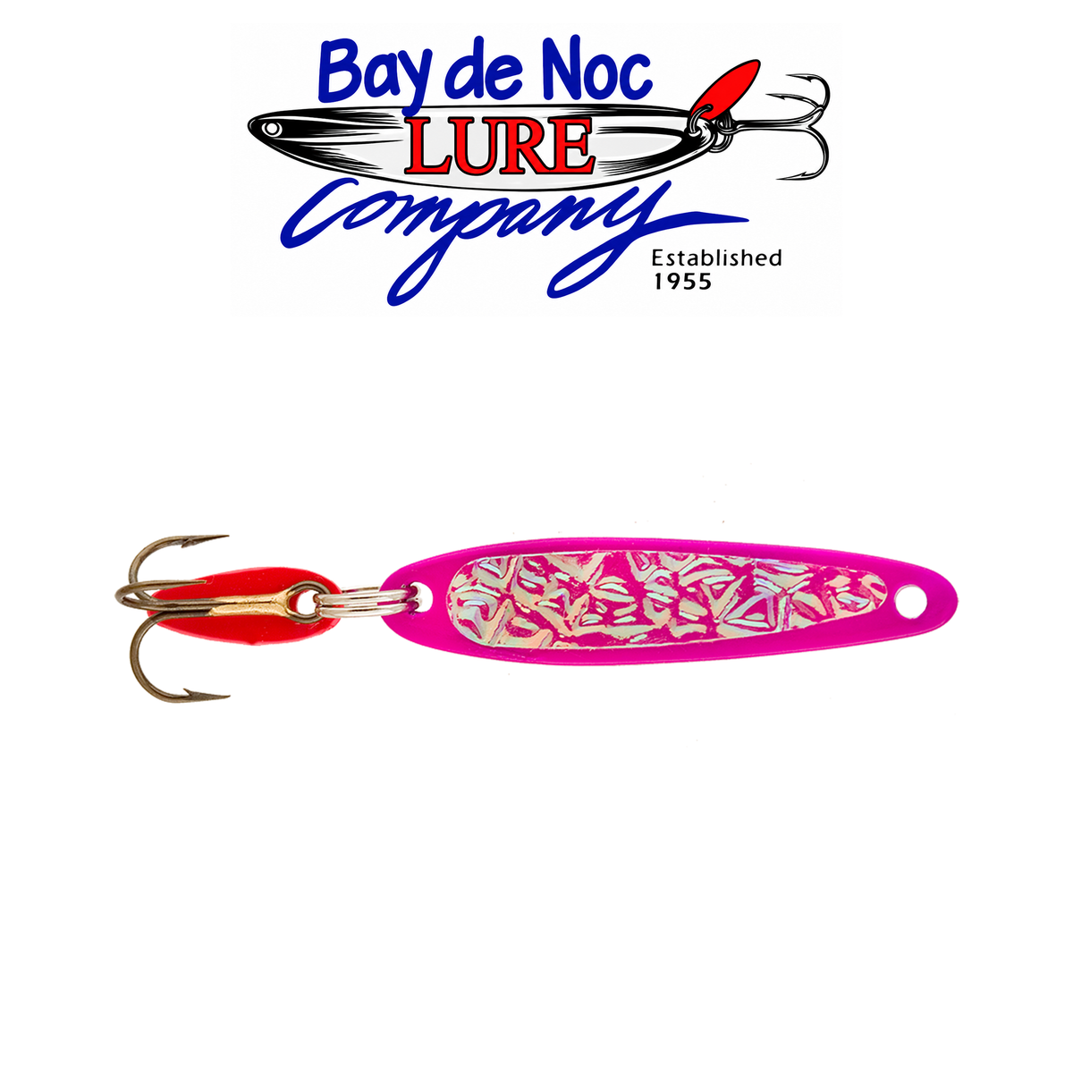 Bey De Noc Swedish Pimple 1/4 oz 4SP Premium Jigging Spoon