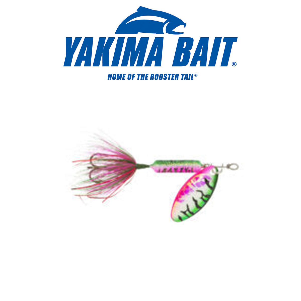 Yakima Bait Worden’s Original Rooster Tail 206 1/16 oz Premium Inline Spinner