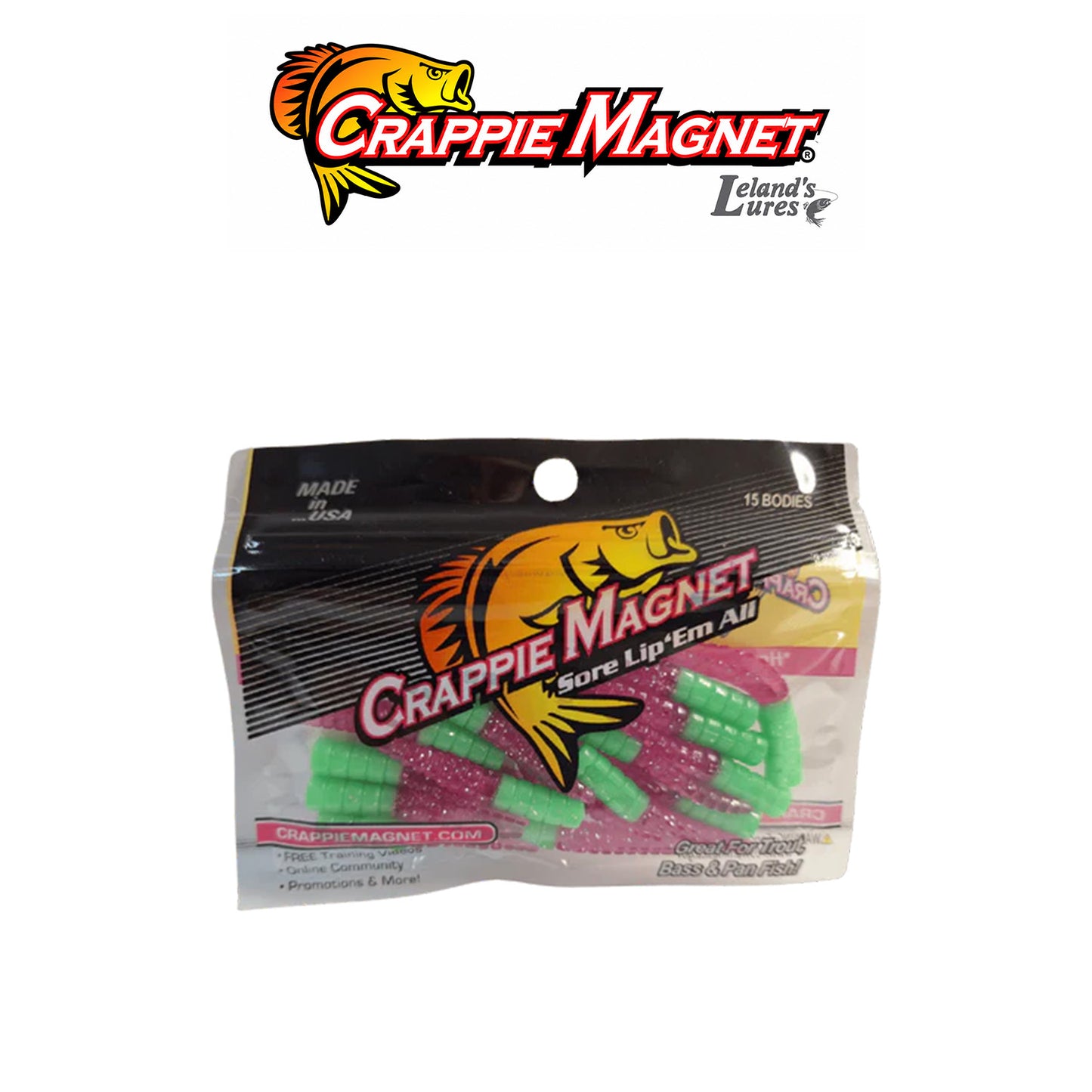 Crappie Magnet 15 Piece Body Packs