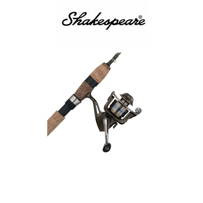 Shakespeare Wild 2-Piece Spinning Combo | 5'6"–10'6" Lengths | Size 25, 30 and 40 Reel Options