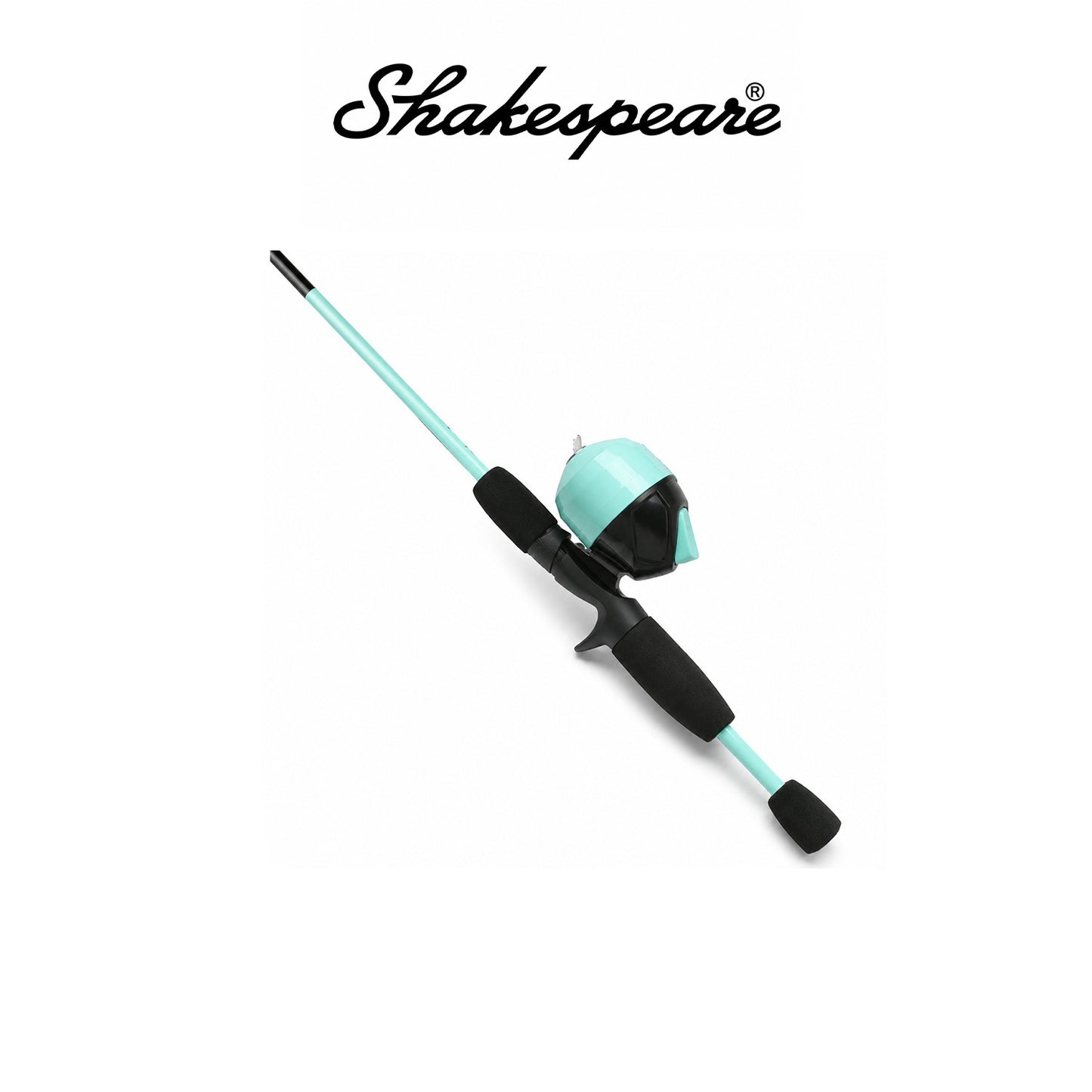 Shakespeare Reverb Spincast – Seafoam/Black 10