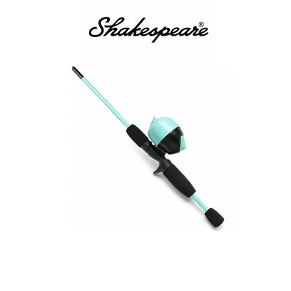 Shakespeare Reverb Spincast – Seafoam/Black 10