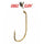 Eagle Claw Baitholder 2-Slice Offset Fishing Hooks 100 Pack