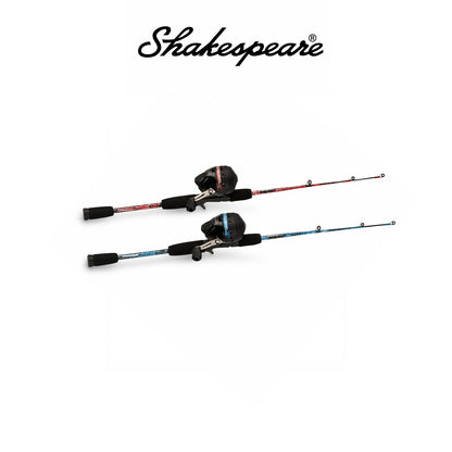Shakespeare Navigator Size 10 Spincast Combo 5'6" 2-Piece Medium Right Hand 5.2:1 Gear Ratio 6-12 lb Line Rating