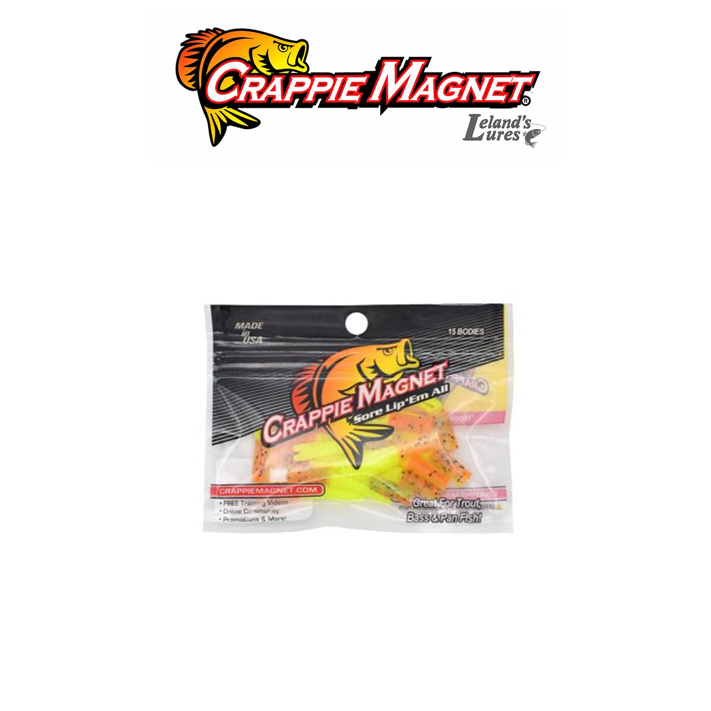 Crappie Magnet 15 Piece Body Packs