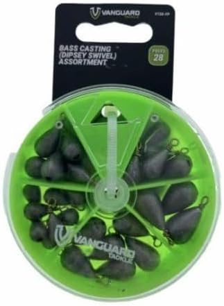Vanguard V150-FP Premium Bass Casting Lead Weight & Sinker Assortment
