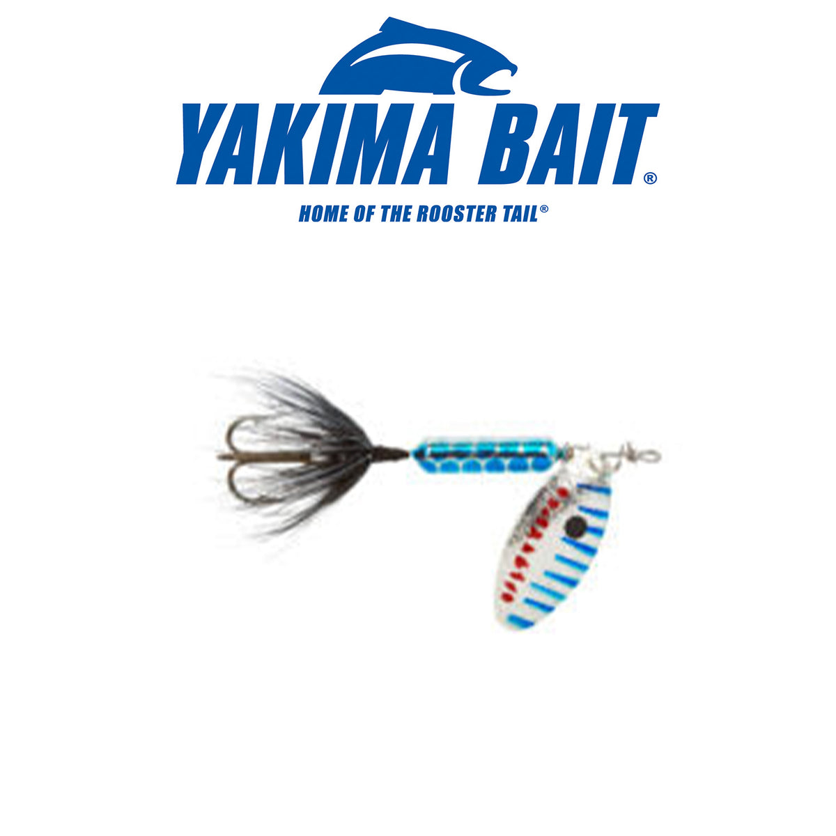 Yakima Bait Worden’s Original Rooster Tail 206 1/16 oz Premium Inline Spinner