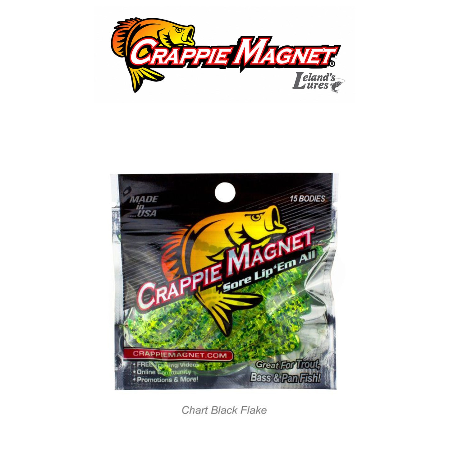 Crappie Magnet 15 Piece Body Packs