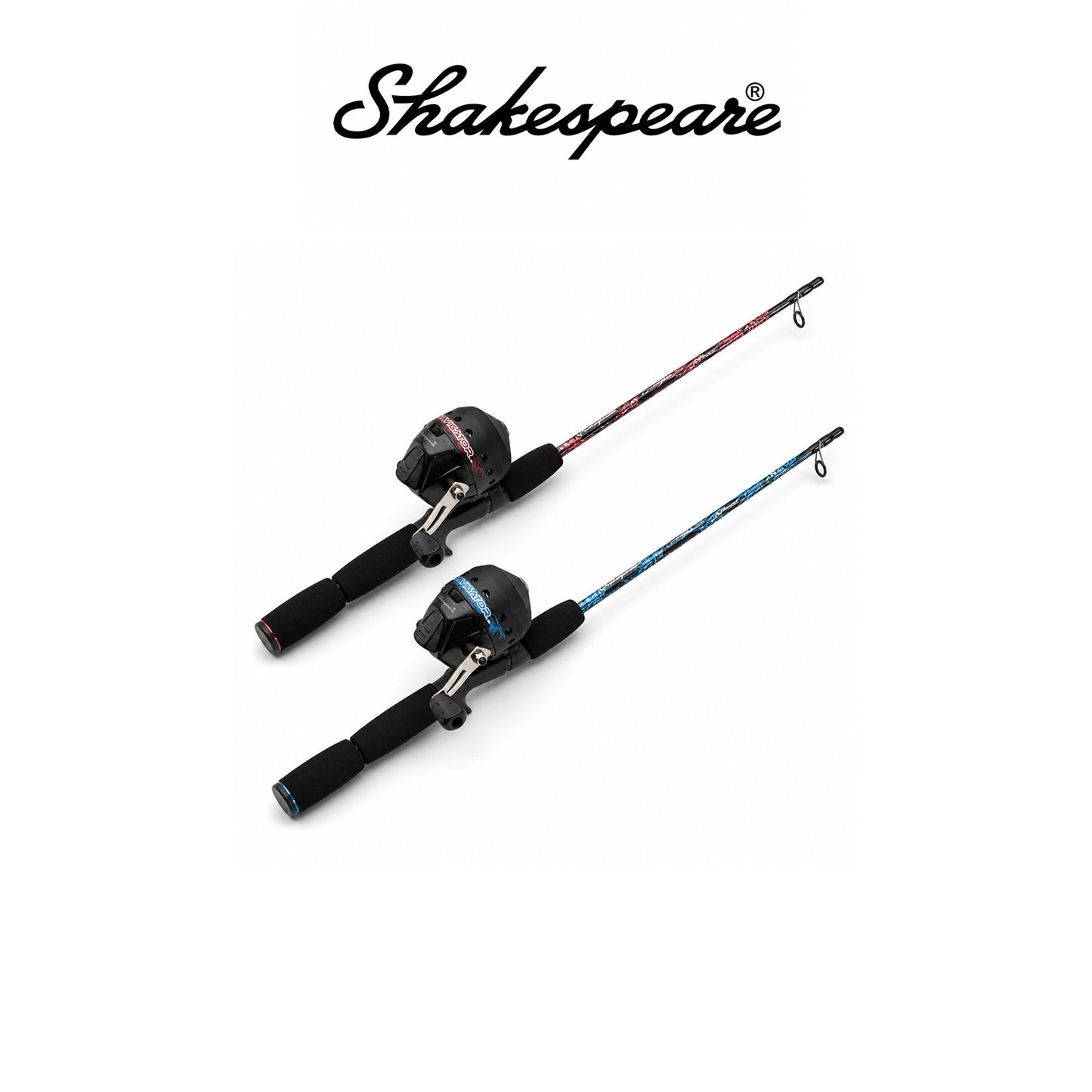 Shakespeare Navigator Size 10 Spincast Combo 5'6" 2-Piece Medium Right Hand 5.2:1 Gear Ratio 6-12 lb Line Rating