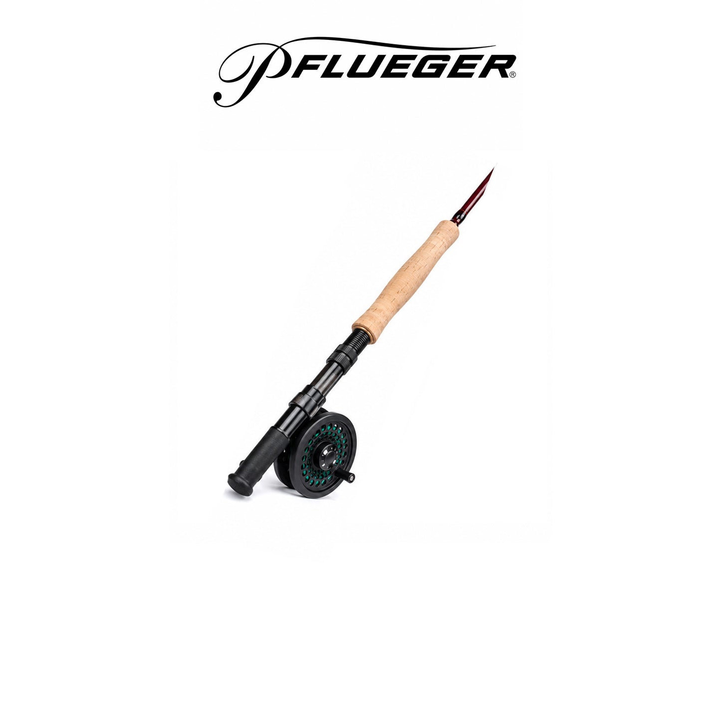 Pflueger PFYKIT Fly Fishing Rod & Reel Kit Multi 8 ft 3-Piece 5WT 1 Pack