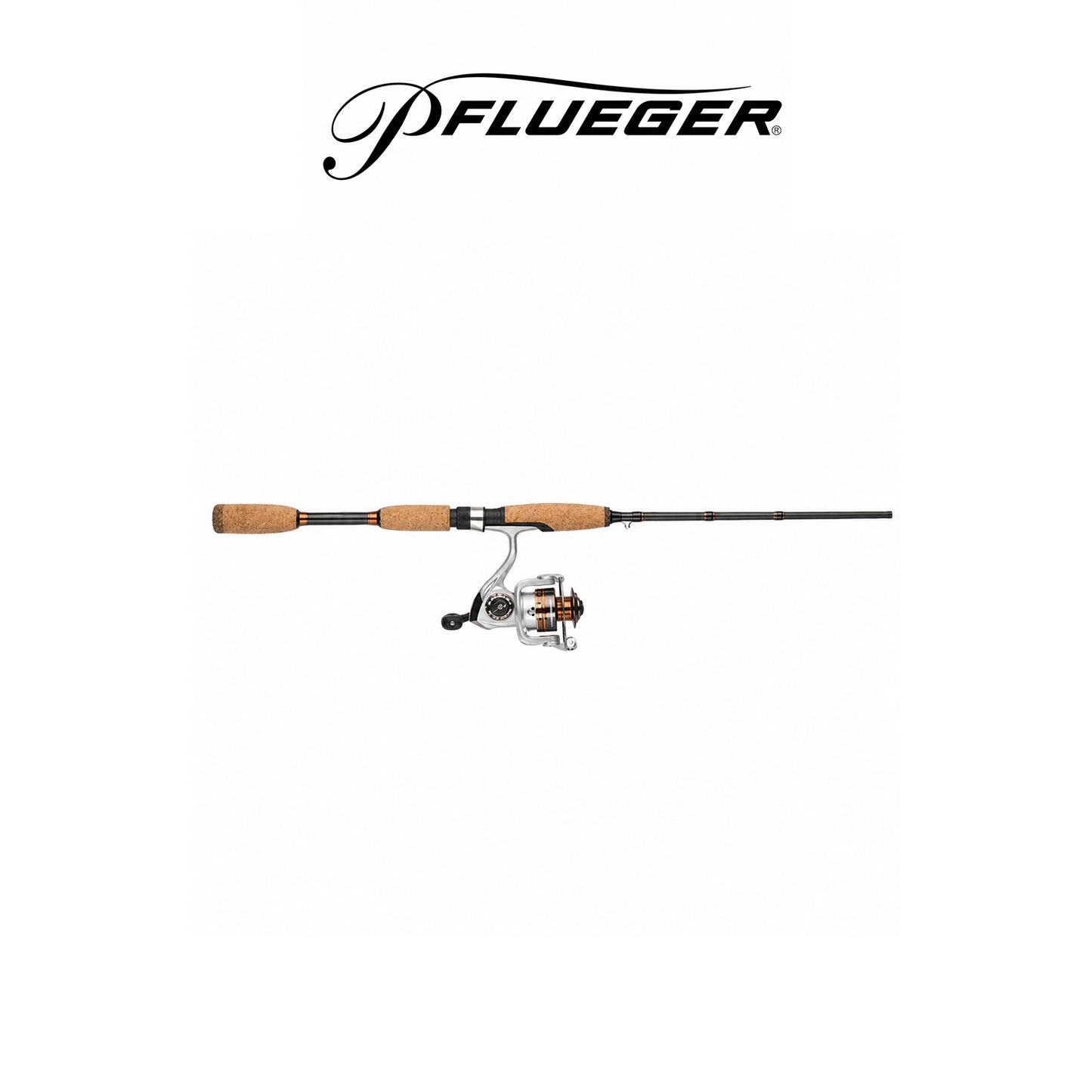 Pflueger Monarch Ambidextrous Spinning Combo Size 20/30/35 R/L 2-Piece 5'6"–7' Medium-Light/Medium 2-12lb Line Rating