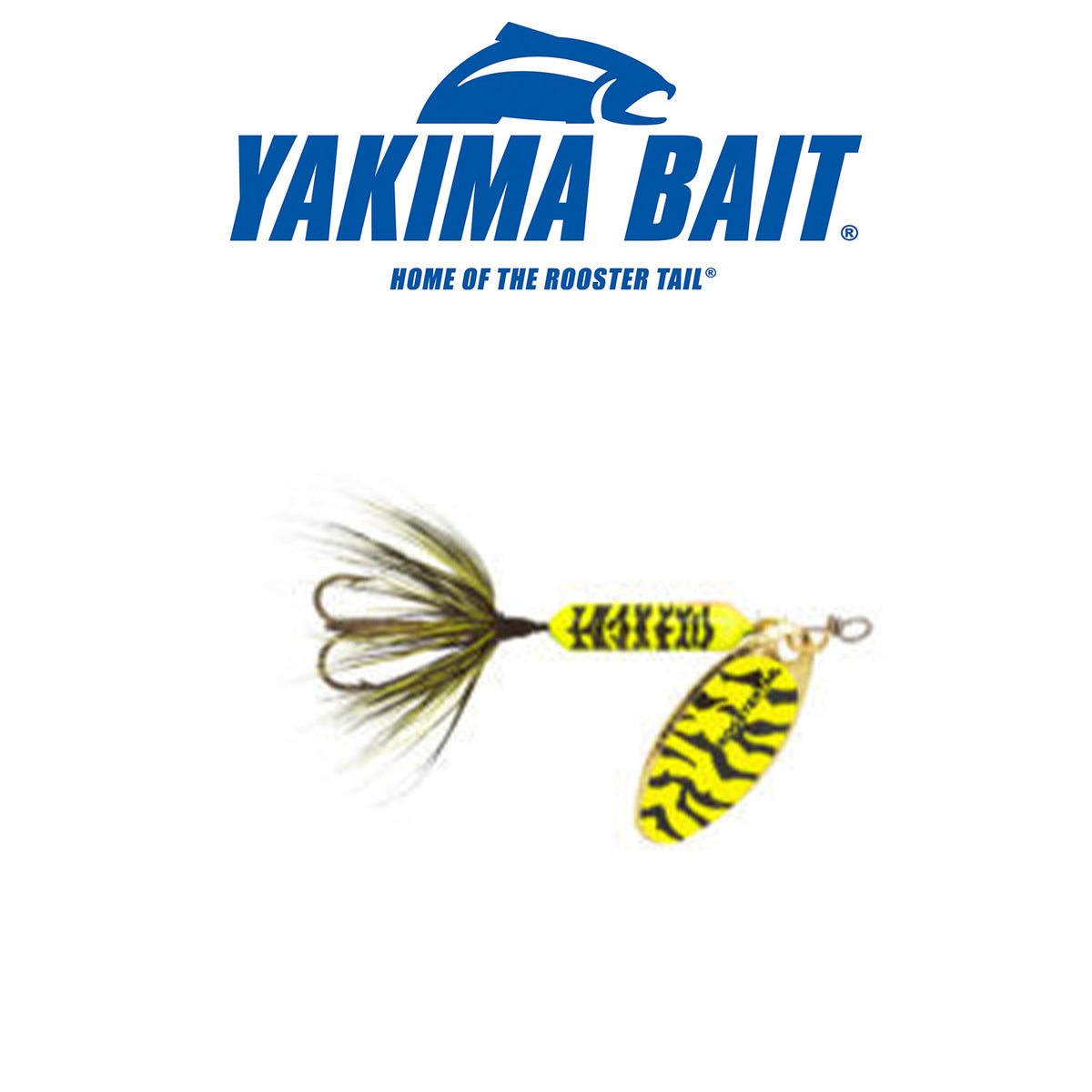 Yakima Bait Worden’s Original Rooster Tail 206 1/16 oz Premium Inline Spinner