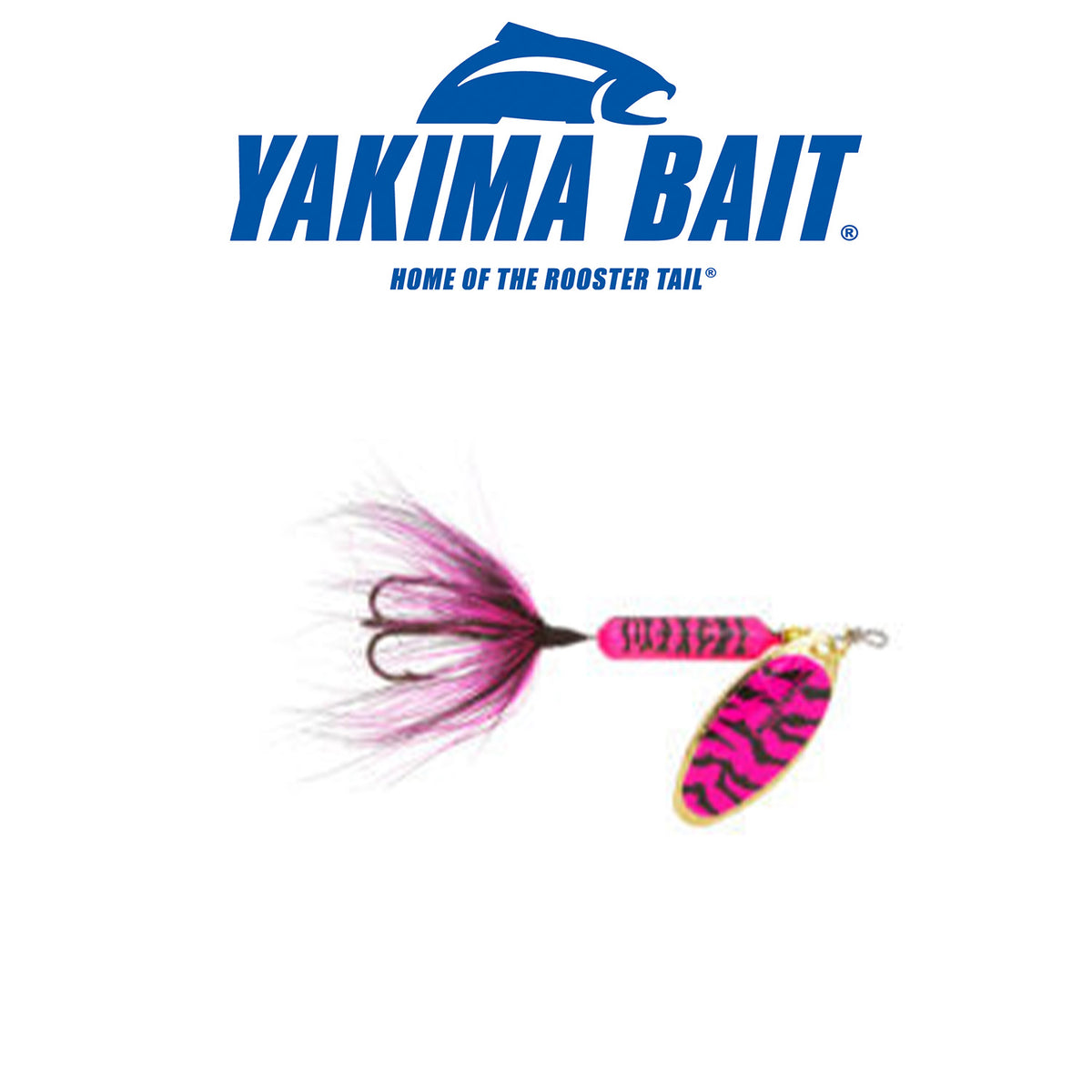 Yakima Bait Worden’s Original Rooster Tail 206 1/16 oz Premium Inline Spinner