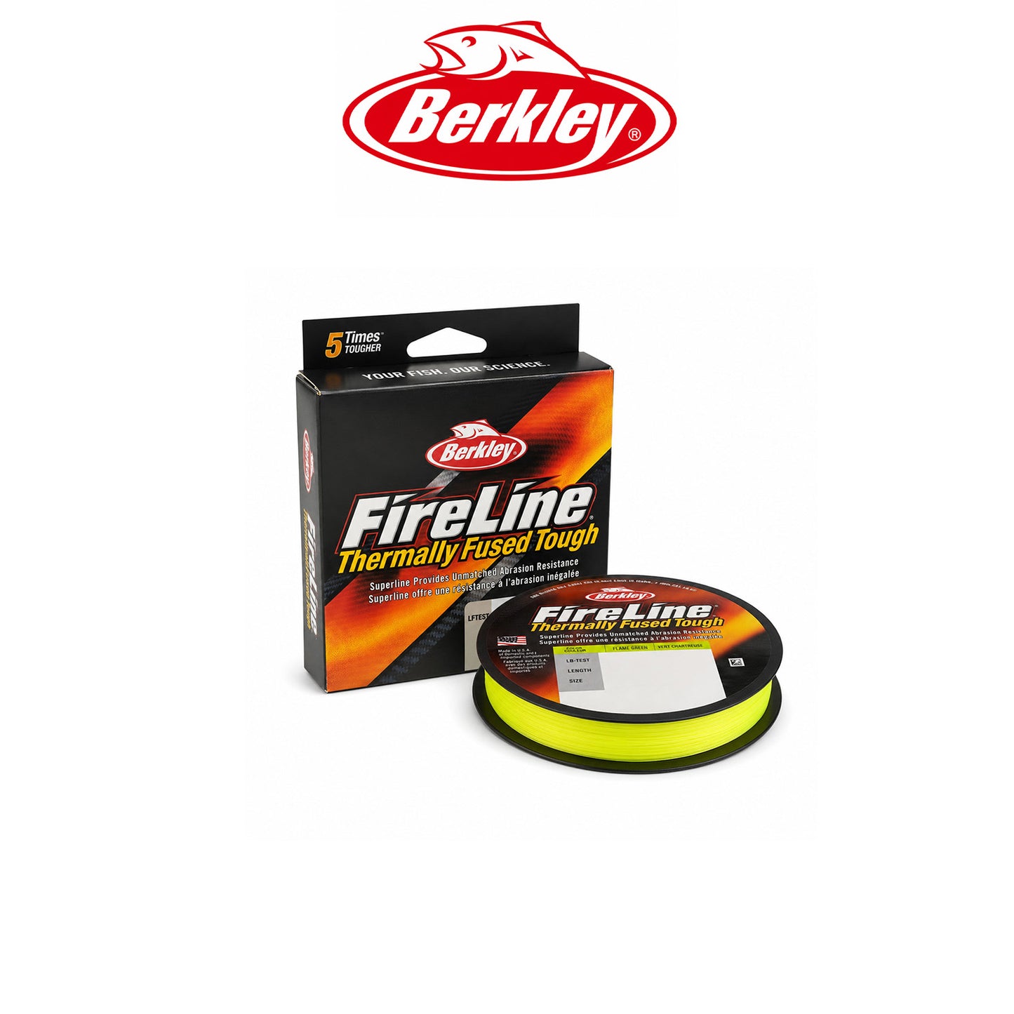 Berkley FireLine® Flame Green 125 yd