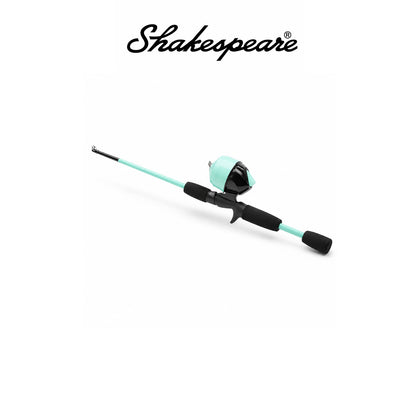 Shakespeare Reverb Spincast – Seafoam/Black 10
