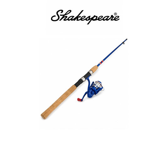 Shakespeare Contender™ 7' 2-Piece Medium Spinning Combo, Size 35 Reel, 6-12 lb Line Rating, 5.2:1 Gear Ratio, Ambidextrous