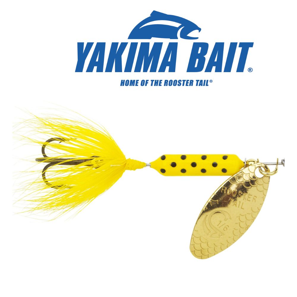 Yakima Bait Worden’s Original Rooster Tail 210 Series 1/6 oz Fishing Lure