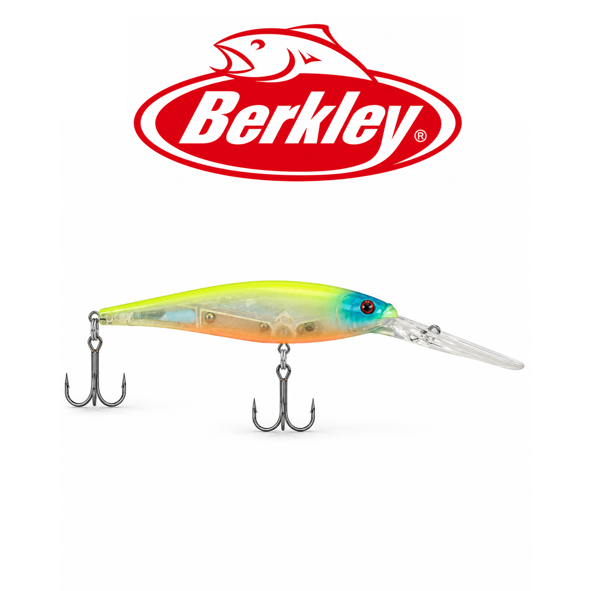 Berkley Flicker Minnow 3" 1/4 oz Diving Crankbait Fishing Lure