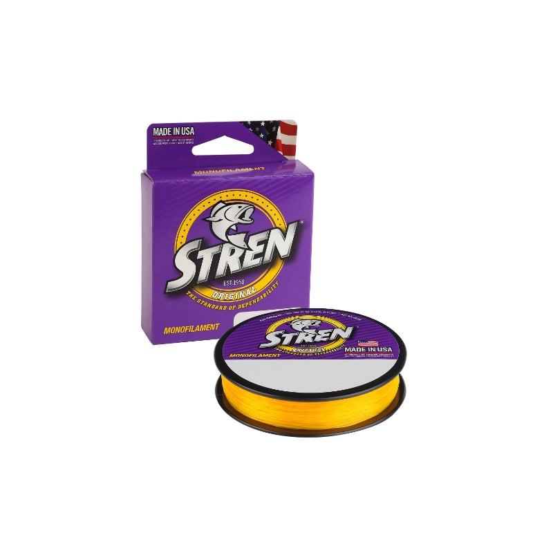 Stren Pony Spool Hi-Vis Gold Fishing Line 100yd