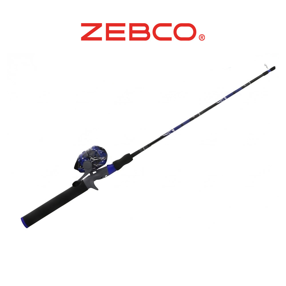 Zebco Splash Spincast Reel and 6-Foot Medium Power Fiberglass Fishing Rod Combo, Moderate Action, Ambidextrous Retrieve