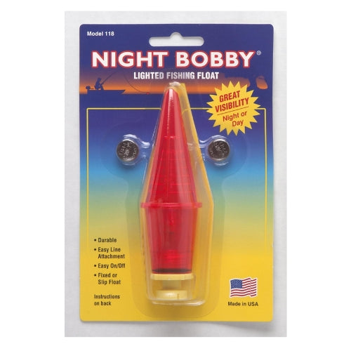Night Bobby Nibble Light 1.125" Red and Yellow
