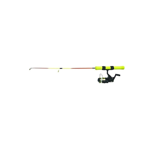 25 LIGHT ACTION NEON ICE EXTREME ICE COMBO, GREEN-CHARTREUSE W/OPT-101 SPIN REEL 1BB