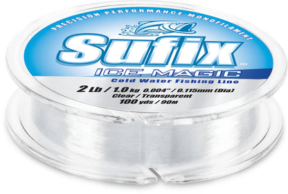 Sufix Ice Magic Fishing Line Neon Orange